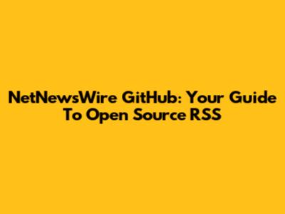 NetNewsWire GitHub: Your Guide To Open Source RSS